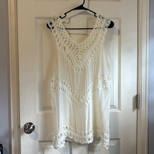 Cupshe white cover up